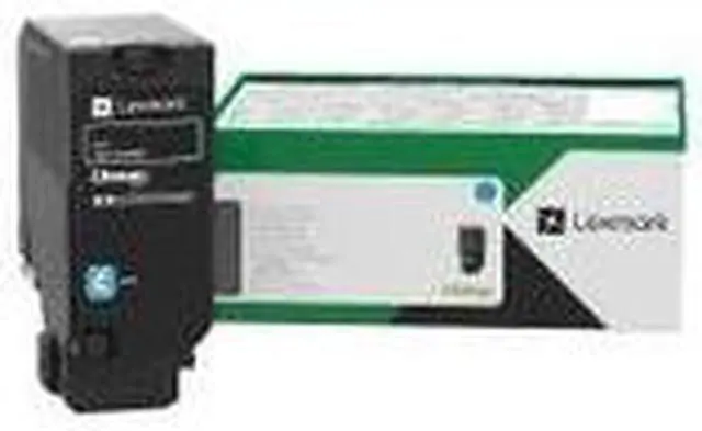 Main image of Lexmark 735 Original Laser Toner Cartridge Cyan Pack 71C10C0