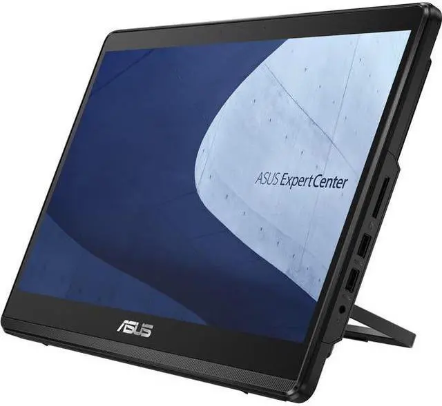 Alt view image 16 of 16 - Asus ExpertCenter E1600WKA-XB001T All-in-One Computer - Intel Celeron N4500 Dual-core (2 Core) 1.10 GHz - 4 GB RAM DDR4 SDRAM - 128 GB M.2 PCI Express NVMe 3.0 SSD - 15.6" HD 1366 x 768 Touchscre