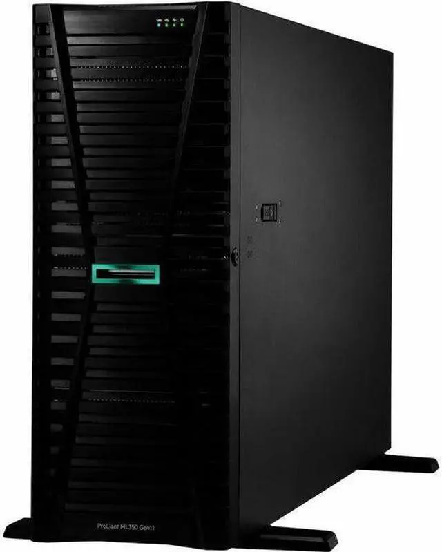 Alt view image 6 of 6 - HPE ProLiant ML350 Gen11 4410Y 2.0GHz 12-core 1P 32GB-R MR408i-o 8SFF 800W RPS Server