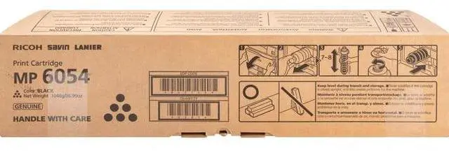 Alt view image 3 of 3 - Ricoh 841999 ( 842126 ) Black Toner Cartridge Page Yield 37,000
