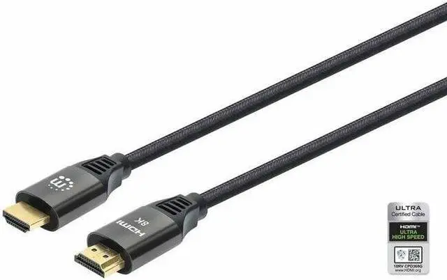 Alt view image 3 of 9 - HDMI CABLE ETHERNET 3M 8K/60HZ