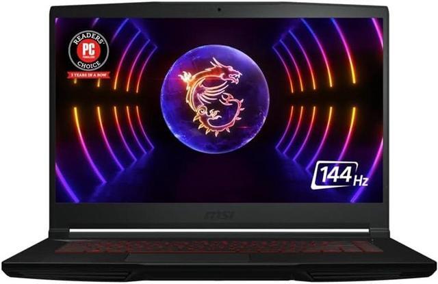 Alt view image 6 of 15 - MSI Thin GF63 15.6" Gaming Notebook FHD 144Hz Intel Core i5-12450H 8GB RAM 512GB SSD NVIDIA GeForce RTX 2050 4GB Black - 15.6" FHD Display - In-Plane Switching Technology - Intel Core i5-124