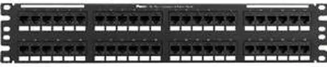Alt view image 5 of 8 - Panduit - NK6PPG48Y - Panduit NK6PPG48Y 48-Port Network Patch Panel - 48 x RJ-45 - 48 Port(s) - 48 x RJ-45 - 48 x RJ-11