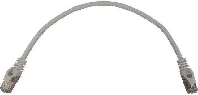 Alt view image 6 of 6 - Tripp Lite Cat6a 10G Snagless Shielded Slim STP Ethernet Cable (RJ45 M/M), PoE, White, 1 ft. (0.3 m) - 1 ft Category 6a Network Cable for Network Device, Server, Switch, Router, Hub, Printer, Computer