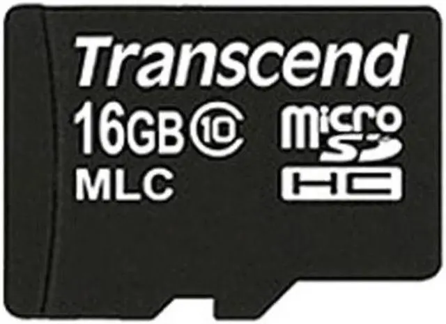 Alt view image 10 of 10 - Transcend 16GB MicroSDHC Class 10 Memory Card Model TS16GUSDC10M