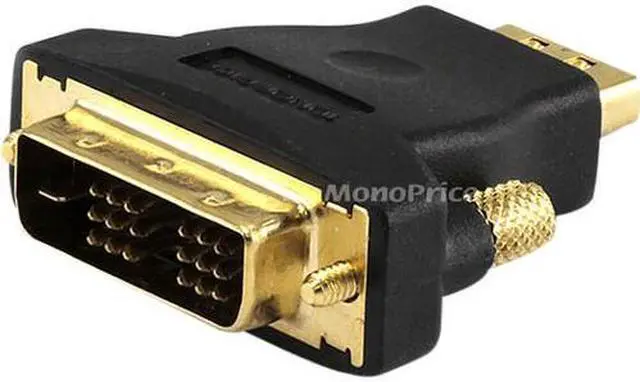 Alt view image 19 of 19 - Monoprice Dvi-D Single Link Male To Hdmi Female Adapter