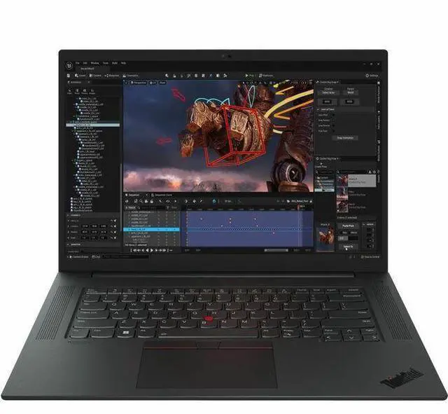 Alt view image 9 of 12 - Lenovo ThinkPad P1 Gen 6 21FV001PUS 16" Mobile Workstation - WQXGA - 2560 x 1600 - Intel Core i7 13th Gen i7-13700H Tetradeca-core (14 Core) 2.40 GHz - 32 GB Total RAM - 1 TB SSD - Black Paint