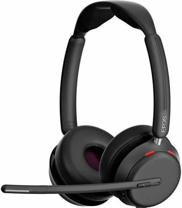 Alt view image 5 of 5 - EPOS IMPACT 1060 Headset - Stereo - USB Type C - Wired/Wireless - Bluetooth - On-ear - Binaural - Ear-cup - 3.94 ft Cable - 1001134
