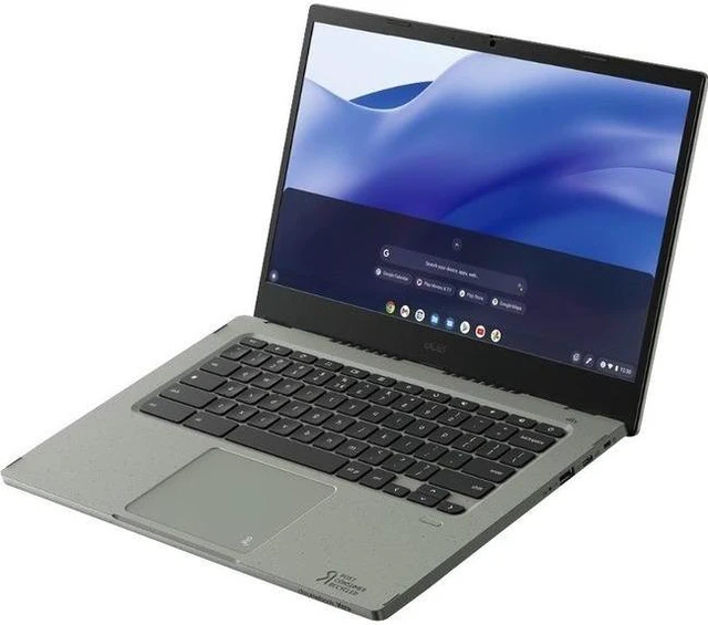 Alt view image 3 of 3 - Acer Chromebook Vero 514 CBV514-1HT 14" Touchscreen Full HD 1920 x 1080 - Intel Core i5 12th Gen i5-1235U Deca-core 1.30 GHz 16 GB Total RAM 256 GB SSD Cobblestone Gray Model CBV514-1HT-520H