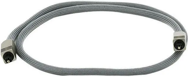 Alt view image 9 of 9 - Monoprice 3ft Premium Optical Toslink Cable w/ Metal Fancy Connectors