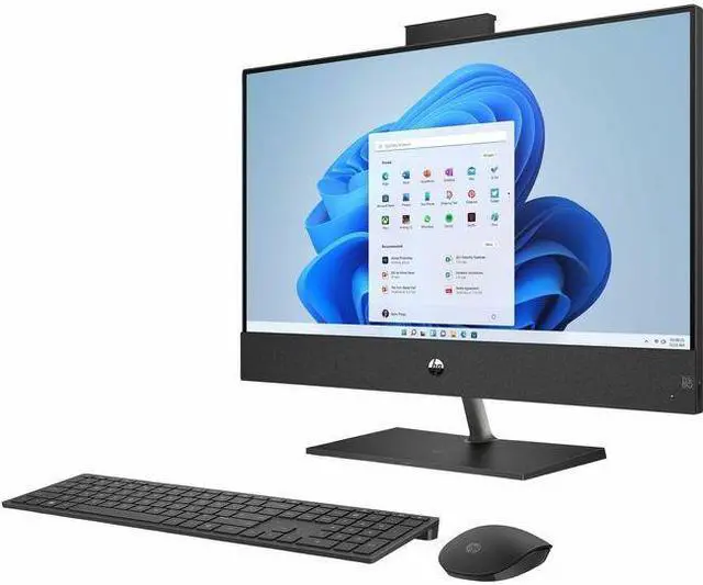 Alt view image 4 of 4 - HP - Pavilion 24" Touch-Screen All-In-One - Intel Core i5 - 12GB Memory - 1TB SSD - Sparkling Black PC Computer Desktop 24-ca1234