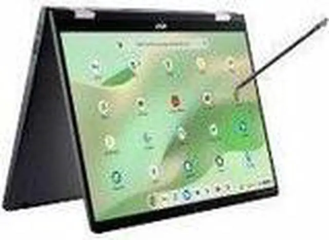 Alt view image 3 of 3 - Acer Chromebook   14" Touchscreen 2 in 1 Chromebook - WUXGA - 1920 x 1200 - Intel Core i3 13th Gen i3-1315U Hexa-core (6 Core) 1.20 GHz - 8 GB Total RAM - 256 GB SSD - Iron Model CP714-2WN-320J