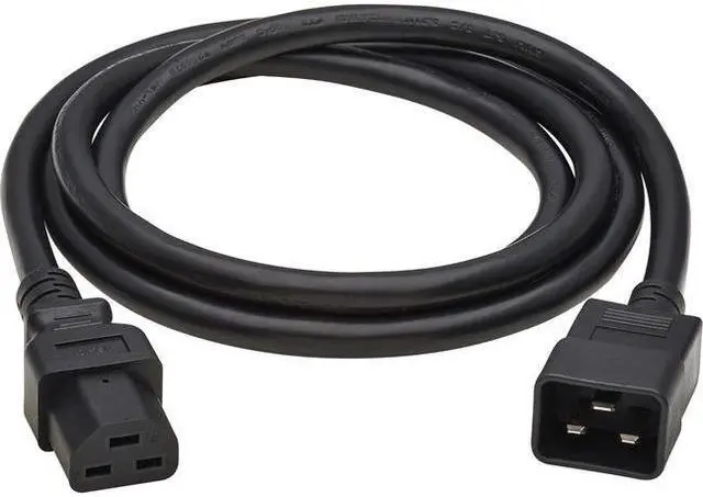 Alt view image 9 of 9 - Tripp Lite Power Cord, C20 to C21 - Heavy-Duty, 20A, 250V, 12 AWG, 6 ft. (1.83 m), Black - For Network Switch, PDU, UPS, Router, Network Device, Server - 250 V AC20 A - Black - 6 ft Cord Length - Nort
