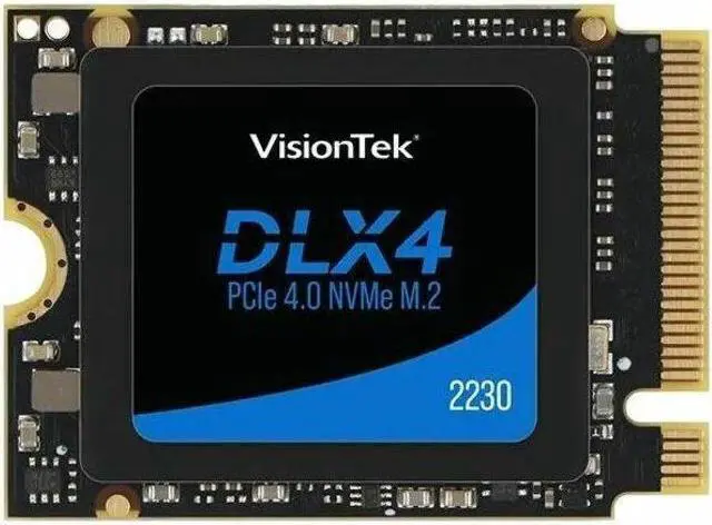 Alt view image 7 of 7 - VisionTek DLX4 1 TB Solid State Drive - M.2 2230 Internal - PCI Express NVMe [PCI Express NVMe 4.0 x4]
