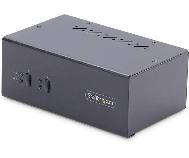 Alt view image 5 of 9 - StarTech 2-Port Dual-Monitor DisplayPort KVM Switch, 4K 60Hz P2DD46A2-KVM-SWITCH