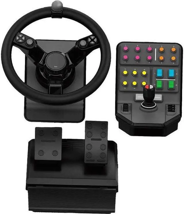 Alt view image 13 of 13 - Logitech G Farm Simulator Heavy Equipment Bundle for PC/PS4