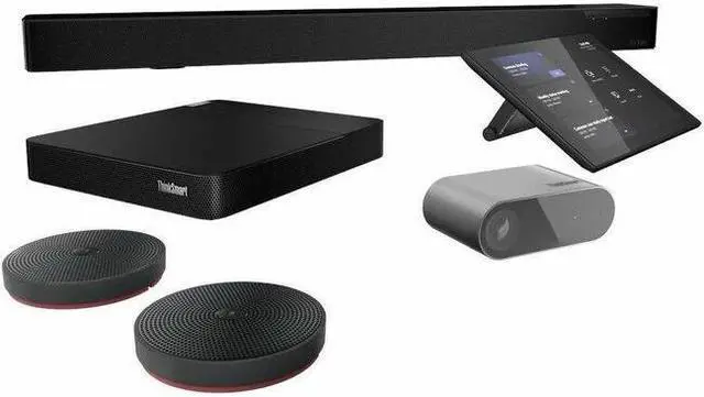 Alt view image 11 of 13 - Lenovo ThinkSmart Core Video Conference Equipment - 1920 x 1080 Video (Live) - Full HD - 1 x Network (RJ-45) - 1 x HDMI In - 2 x HDMI Out - USB - Gigabit Ethernet - Wireless LAN - 11S3000LUS