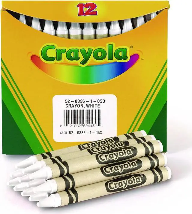 Alt view image 13 of 14 - Crayola White Crayons-12/Pkg