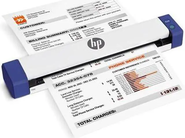 Alt view image 8 of 8 - HP USB Document Scanner & Photo Scanner for 1-Sided Sheetfed Digital Scanning