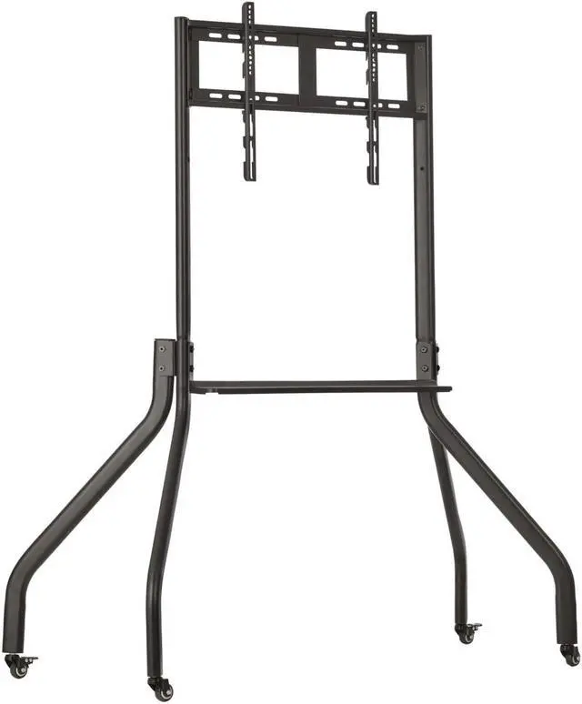 Alt view image 9 of 9 - Tripp Lite Mobile Rolling TV Cart for Television Displays, Wide Legs for Extra Stability, Locking Casters, Height Adjustable, Durable Metal Frame, 5-Year Warranty (DMCWL Series)