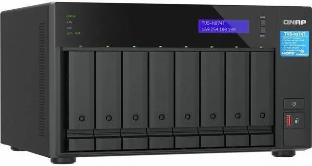 Main image of QNAP TVS-h874T-i7-32G NAS Storage System TVSH874TI732GUS