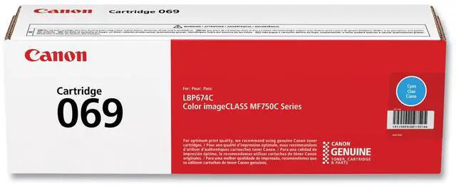 Alt view image 8 of 16 - Canon 5093C001 069 Toner 1900 Page-Yield Cyan