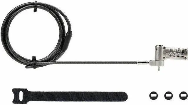 Main image of StarTech Universal Laptop Lock 6.6ft (2m) Security Cable UNIVC4D-LAPTOP-LOCK