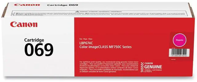 Alt view image 10 of 10 - Canon 5092C001 069 Toner 1900 Page-Yield Magenta