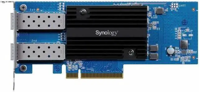 Alt view image 3 of 3 - Synology E25G30-F2 Dual-Port 25GbE SFP28 PCIe 3.0 Network Interface Card