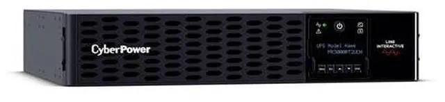 Main image of CyberPower PR3000RT2UCN Smart App Sinewave UPS Systems - 3000VA/3000W, 100 - 120 VAC, NEMA L5-30P, 2U, Rack / Tower, Sine Wave, 9 Outlets, LCD, PowerPanel® Business