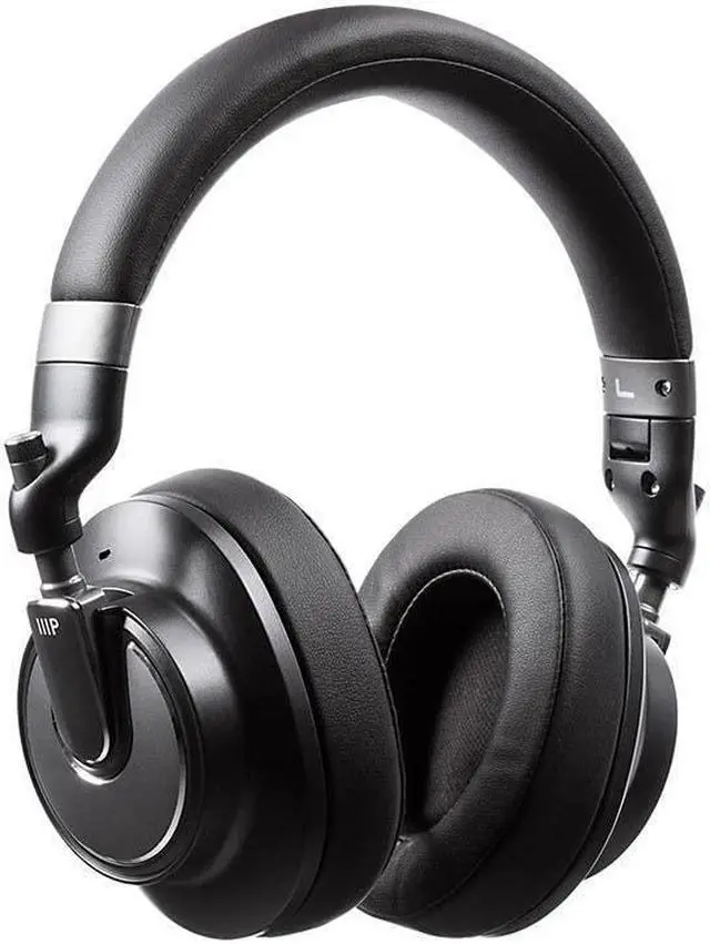 Alt view image 7 of 7 - Monoprice SonicSolace II Active Noise Cancelling (ANC) Over Ear Headphone, Bluetooth 5, Supports Apple Siri and Google Assistant Personal Voice Assistants