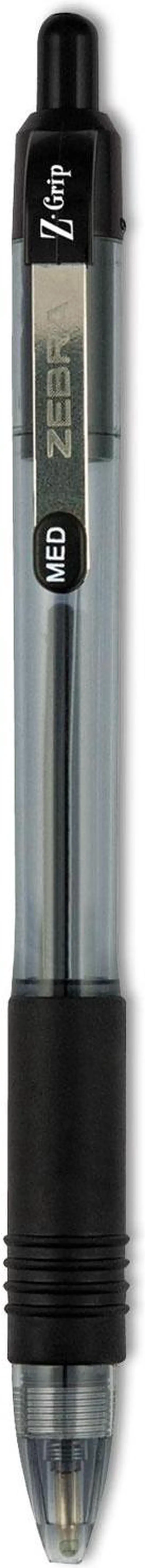 Alt view image 6 of 16 - Z-Grip Retractable Ballpoint Pen 1.0Mm 18/Pkg-Black