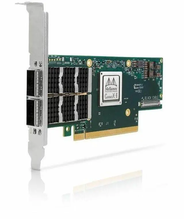 Alt view image 3 of 5 - Mellanox ConnectX-6 VPI 100Gigabit Ethernet Card MCX653106AECATSP