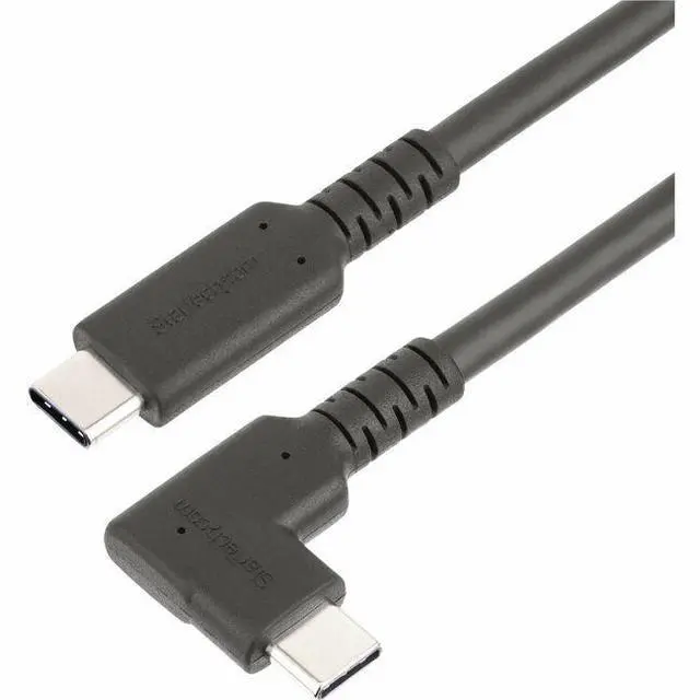 Main image of StarTech 6ft Rugged Right Angle USB-C Cable USB 3.2 RUSB315CC2MBR