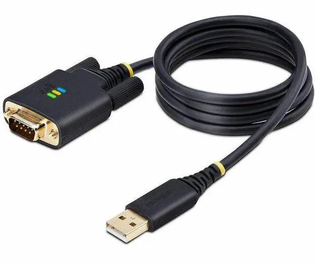 Alt view image 4 of 4 - StarTech 3ft 1m USB to Serial Adapter Cable 1P3FFCBUSBSERIAL