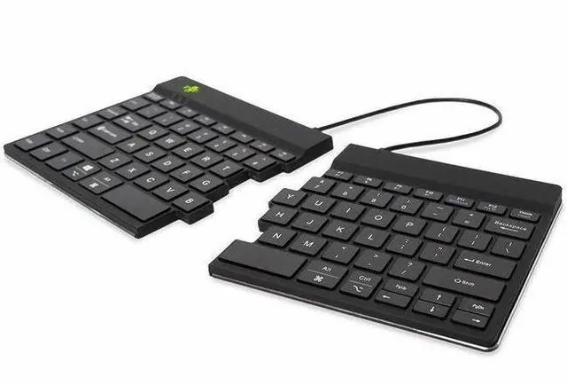Main image of R-Go Split Break ergonomic keyboard QWERTYUS RGOSBUSWLBL