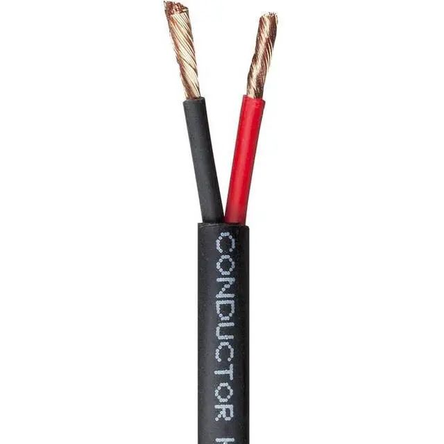 Alt view image 5 of 5 - Monoprice Nimbus Series 14 Gauge AWG 2 Conductor CMP-Rated Speaker Wire / Cable - 100ft UL Plenum Rated, 100% Pure Bare Copper With Color Coded Conductors