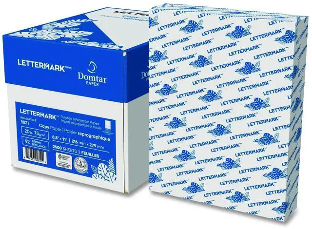 Main image of Custom Cut-Sheet Copy Paper 92 Bright Micro-Perforated 3.66" from Bottom 20 lb Bond Weight 8.5 x 11 White 500/Ream 8821