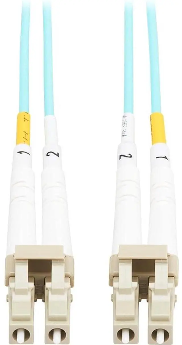 Alt view image 2 of 2 - FIBER CABLE 10GB MMF 50 OM3 LC/LC TAA 1M