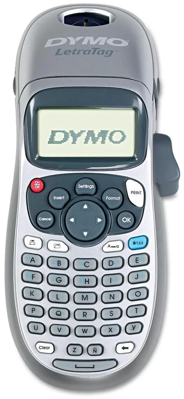 Main image of DYMO LetraTag 100H+ Handheld Label Maker Silver 2174535