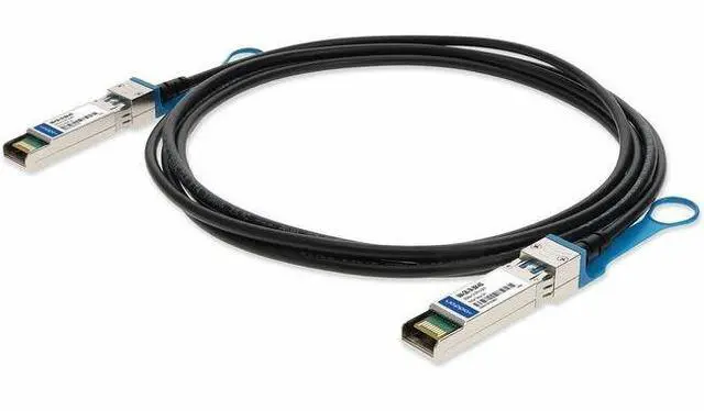 Alt view image 2 of 5 - AddOn MA-CBL-TA-3M-AO 9.84 ft. Cat Twinaxial Black Network Ethernet Cable