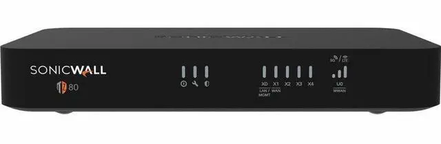 Alt view image 5 of 11 - SonicWall TZ80 Firewall w/ Total Secure (1-Year Advanced Protection Security Suite) | 03-SSC-2840