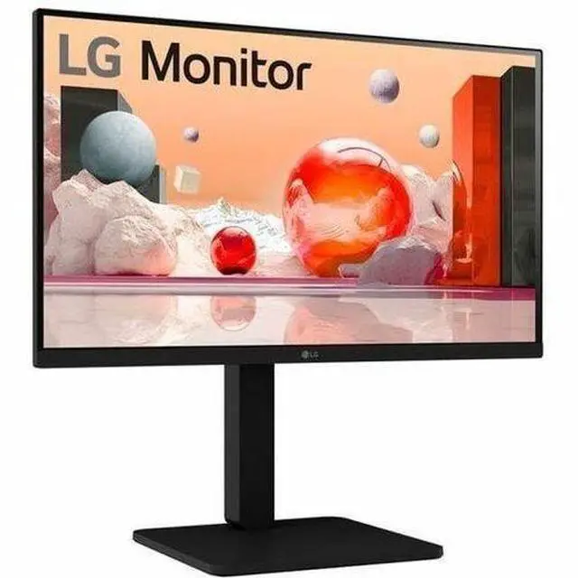 Alt view image 8 of 9 - LG 24BA550-B 24" Class Full HD LED Monitor - 16:9 - 23.8" Viewable - In-plane Switching (IPS) Technology - LED Backlight - 1920 x 1080 - 16.7 Million Colors - 250 Nit - 5 ms - Speakers - HDM
