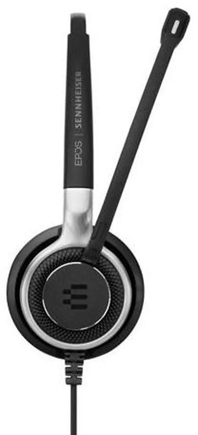 Alt view image 8 of 8 - EPOS IMPACT SC 662 Headset - Stereo - Easy Disconnect - Wired - On-ear - Binaural - Ear-cup - Noise Cancelling, Electret, Uni-directional, Condenser Microphone - Black
