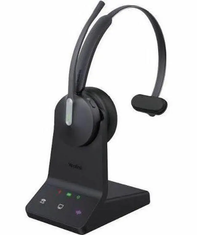 Alt view image 8 of 14 - Yealink WH64 Wireless Headset, DECT & Bluetooth Dual-Mode 606 ft Range for Teams