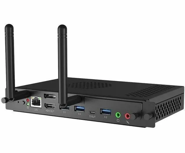Alt view image 9 of 9 - V7 OPSI3-8-256-CHROME Single Board Computer - Intel - Core i3 - i3-1215U - Hexa-core (6 Core) - 8 GB - DDR4 SDRAM - 256 GB Solid State Drive - Intel - UHD Graphics - Wireless LAN - Bluetooth - HDMI -