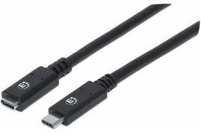 Alt view image 4 of 4 - Manhattan SuperSpeed+ USB-C Extension Cable 355230