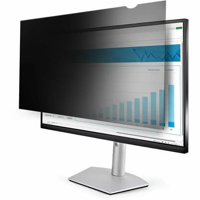 Alt view image 2 of 8 - StarTech.com 31.5-inch 16:9 Computer Monitor Privacy Screen, Anti-Glare Privacy Filter w/Blue Light Reduction, +/- 30° View Security Shield
