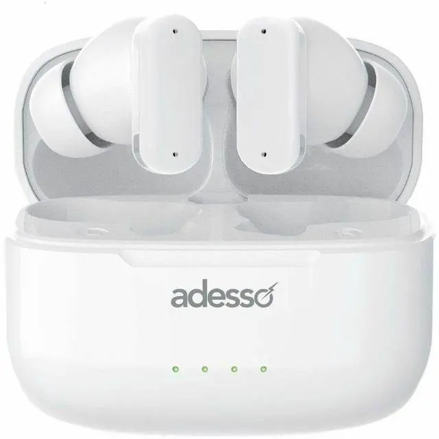 Alt view image 8 of 11 - Adesso Xtream T2 Bluetooth Wireless Earbuds with ANC and Built-in Microphone - Stereo - True Wireless - Bluetooth - 32.8 ft - 20 Hz to 20 kHz - Earbud - Binaural - In-ear