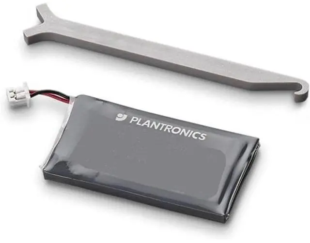 Alt view image 4 of 5 - HP Poly Battery For Headset Battery Rechargeable Proprietary Battery Size Model 85Q97AA